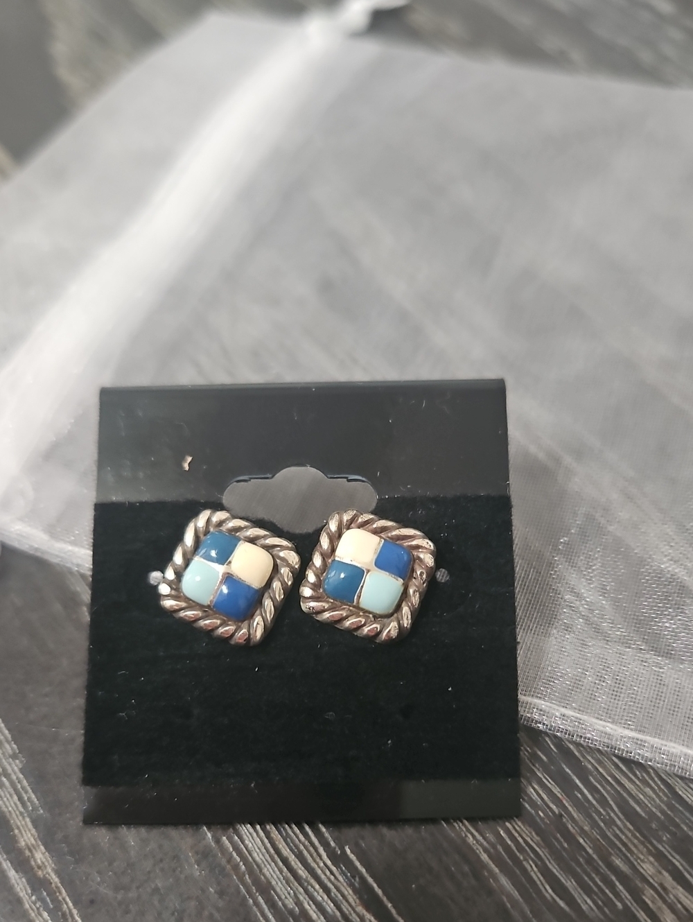 Brighton Cabana Shades Of Blue Earrings